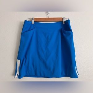 NIKE GOLF Blue Golf Skort Plaid Short golf skirt size 6